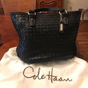 Cole Haan woven purse